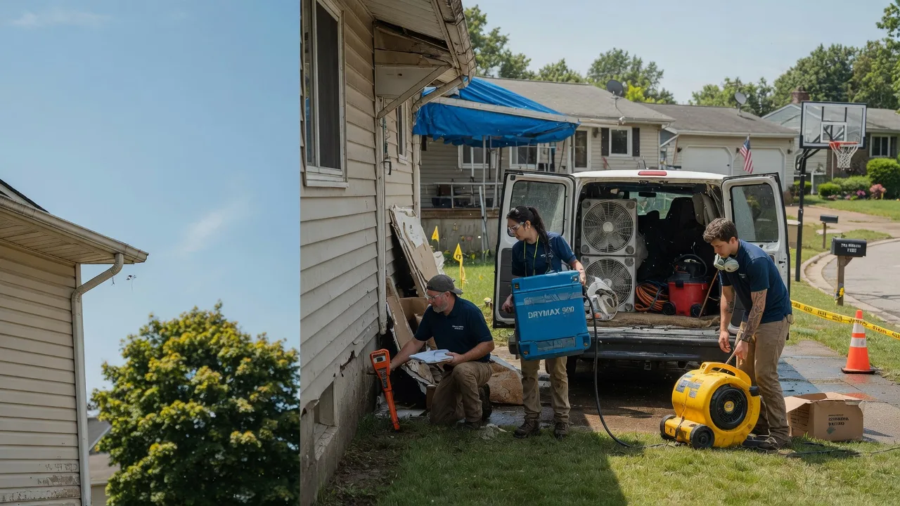 Ceiling Leak Cleanup in Rohrersville, MD near me