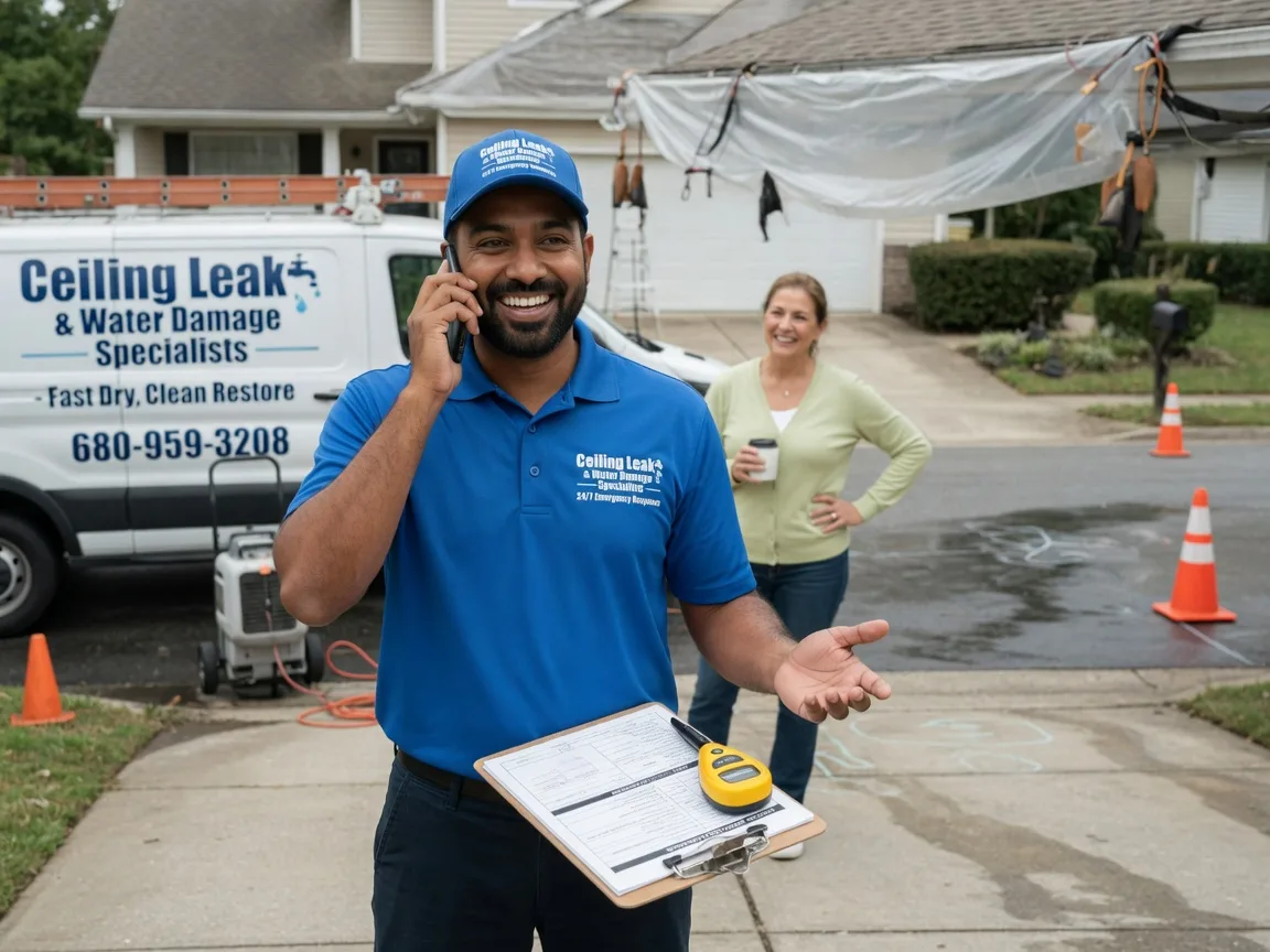 Ceiling Leak Cleanup Rohrersville, MD FAQs